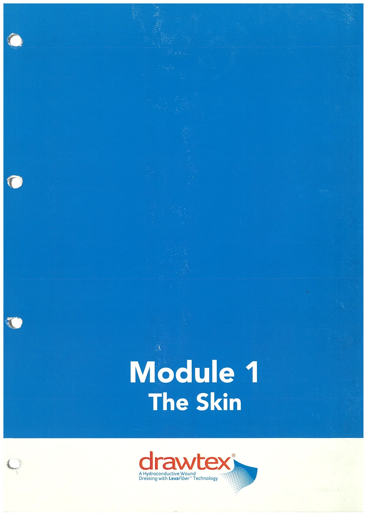 Original Drawtex training manual, Module 1 cover